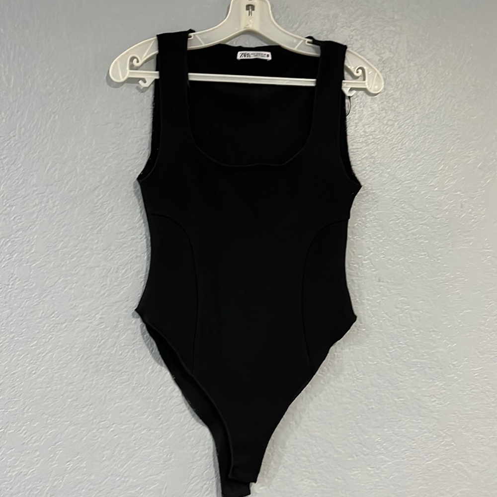 Zara bodysuit black Sz M